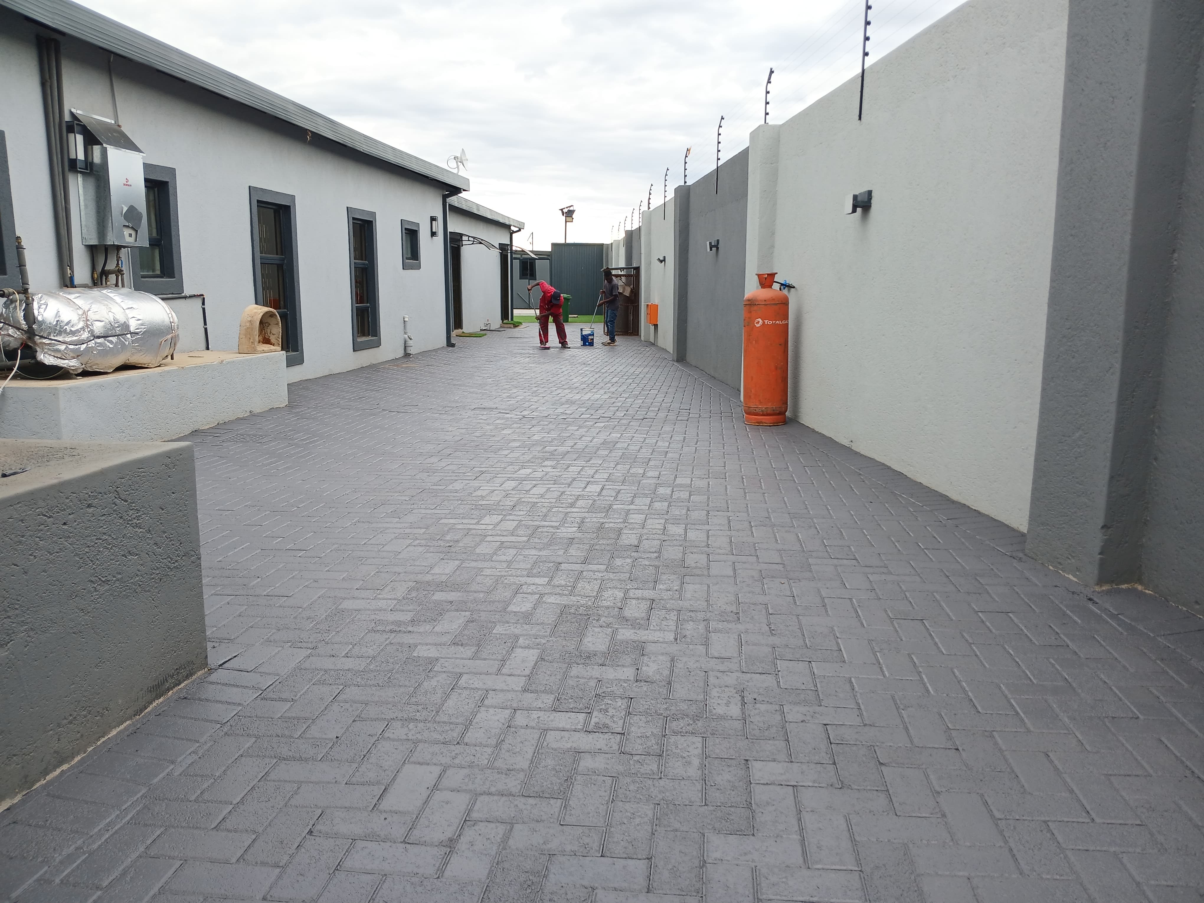 Gutter installation project